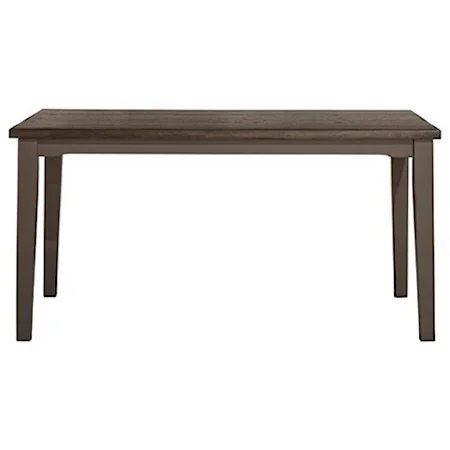 Farmhouse Rectangle Dining Table with Table Extension Leaf
